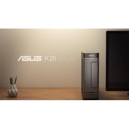 Sistem desktop ASUS K20CE-RO023D Intel Celeron J3060 1.60 GHz, 4GB, 1TB, DVD-RW, Intel HD Graphics, Black, Tastatura + Mouse +Mousepad