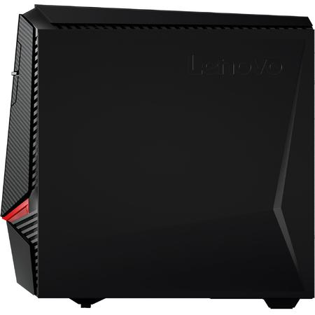 Sistem desktop gaming Lenovo IdeaCentre Y900-34ISZ Intel Core i5-7600K 3.80 GHz, Kaby Lake, 16GB, 2TB, DVD-RW, nVIDIA GTX 1070 8GB, Free DOS, Black