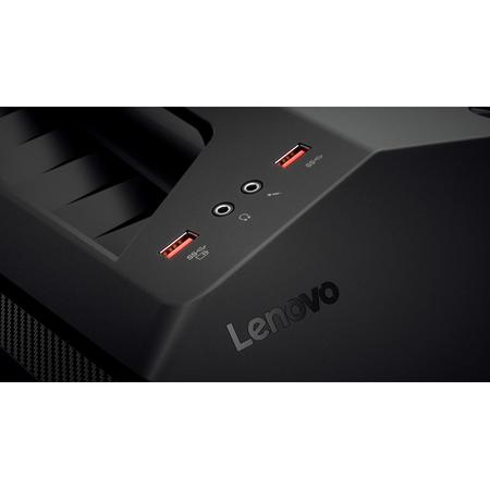 Sistem desktop Lenovo IdeaCentre Y720 Cube-15ISH Intel Core i7-7700 3.60 GHz, 16GB, 512GB SSD, nVIDIA GTX 1080 8GB, Free DOS, Black