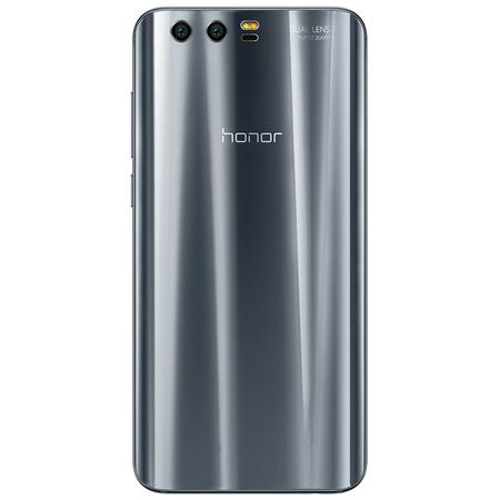 Telefon mobil Honor 9, Dual SIM, 4GB, 64GB, 4G, Gri