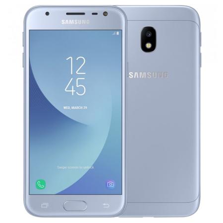 Telefon mobil Galaxy J3 (2017), Dual SIM, 16GB, 4G, Silver Blue