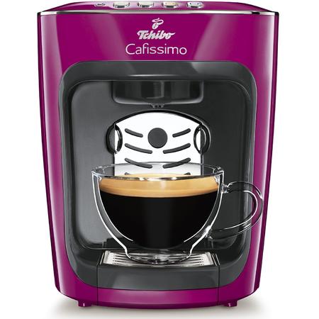 Espressor Cafissimo Mini Wild Berry,1500 W, 3 presiuni, 650 ml, Espresso, Caffe Crema, Capsule, Mov