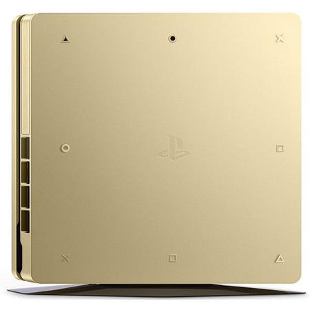 Consola Playstation 4 SLIM, 500 GB Editie Limitata Gold + controller DualShock 4 V2 Gold