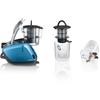 Bosch Aspirator fara sac BGS5RCL, SmartSensor Control, filtru HEPA lavabil , 3 l, azure blue metallic