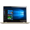 Laptop 2-in-1 Lenovo 14'' Yoga 520, FHD Touch, Intel Core i7-7500U , 8GB DDR4, 1TB, GMA HD 620, Win 10 Home, Gold
