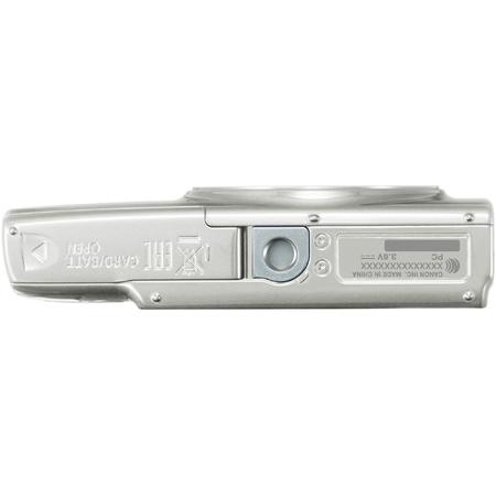 Aparat foto digital IXUS 190, 20MP, Wi-Fi, Argintiu + Card 8 GB + Geanta