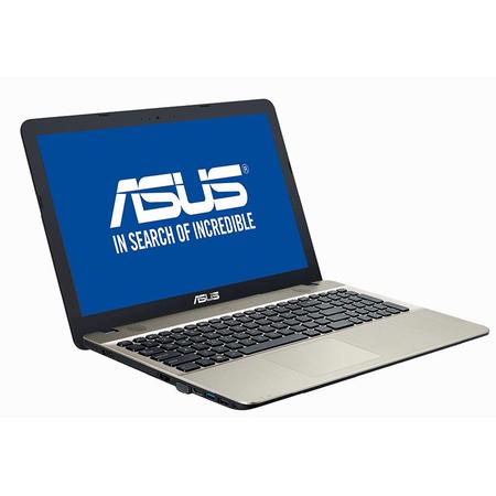 Laptop ASUS 15.6'' X541NA,  Intel Celeron Dual Core N3350 , 4GB, 500GB, GMA HD 500, Win 10 Home, Chocolate Black, no ODD