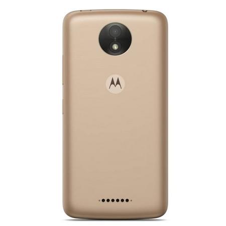 Telefon mobil Moto C Plus Dual Sim, 4G, 16GB, auriu