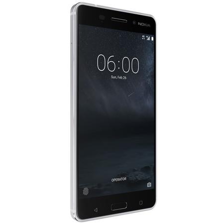 Telefon mobil Nokia 6, Dual Sim, 32 GB, 4G, 3GB, Silver