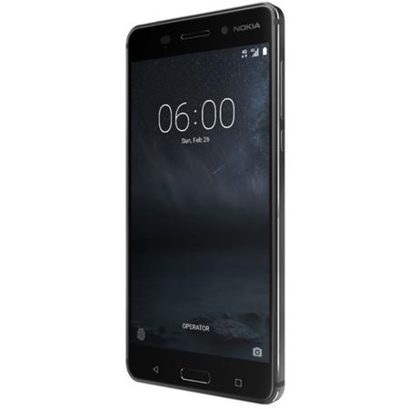 Telefon mobil Nokia 6, Single Sim, 32 GB, 4G, 3GB, Negru