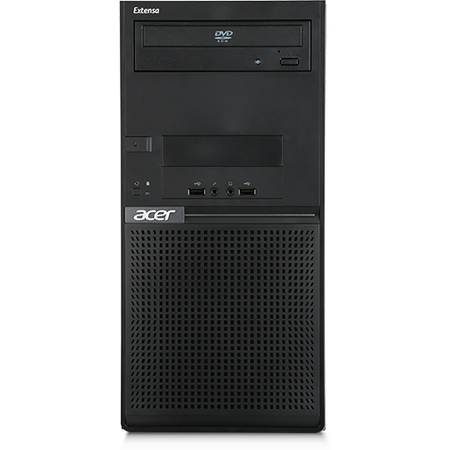 Sistem desktop Acer Extensa EM2710 Tower, Intel Core i5-6400 2.70GHz , 4GB DDR4, 1TB HDD, GMA HD 530, FreeDos