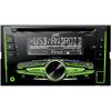Radio CD auto JVC KW-R520, 4x50W, USB, AUX, subwoofer control, 2DIN, iluminare alb