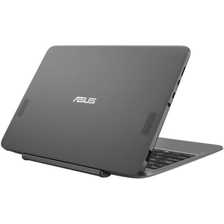 Laptop Asus 2 in 1 10.1", Intel Quad-Core Atom x5-Z8350 1.44GHz, 4GB, 128GB eMMC, Intel HD Graphics, Windows 10, Glacier Grey