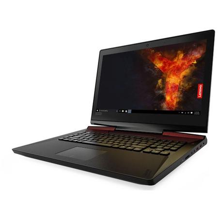 Laptop Gaming Lenovo Legion Y920-17IKB, 17.3" FHD, Intel Core i7-7700HQ 2.80 GHz, 16GB, 1TB + 512GB SSD M.2, DVD-RW, nVIDIA GeForce GTX 1070 8GB, Windows 10 Home, Black