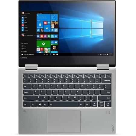 Laptop 2-in-1 Lenovo YOGA 720-13IKB Intel Core i5-7200U 2.50 GHz, Kaby Lake, 13.3", Full HD, IPS, Touchscreen, 8GB, 256GB SSD, Intel HD Graphics, Windows 10 Home, Platinum
