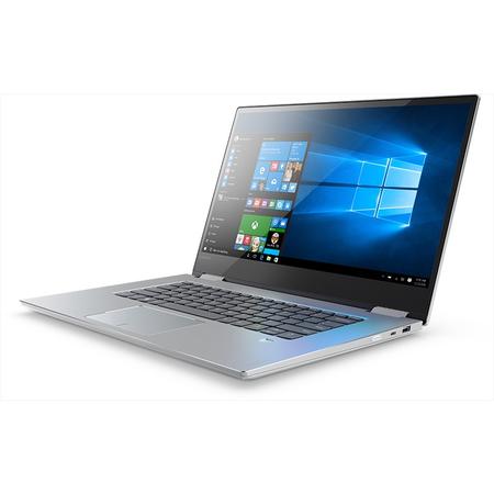Laptop 2 in 1 Lenovo YOGA 720-15IKB Intel Core i7-7700HQ 2.80 GHz, Kaby Lake, 15.6", Full HD, IPS, Touchscreen, 8GB, 512GB SSD, nVIDIA GeForce GTX 1050 4GB, Windows 10 Home, Platinum