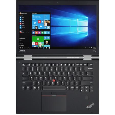 Laptop Lenovo ThinkPad X1 Yoga Gen 2, Intel Core i7-7500U 2.70 GHz, Kaby Lake, 14", OLED, WQHD, IPS, Touchscreen, 16GB, 512GB SSD, Intel HD Graphics, FPR, Windows 10 Pro