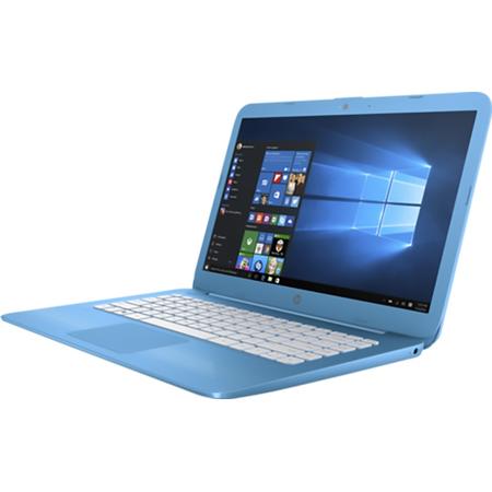 Laptop HP Stream 14-ax000nq Intel Celeron N3060 1.60 GHz, 14", 4GB, 32GB eMMC, Intel HD Graphics 400, Windows 10 Home, Blue