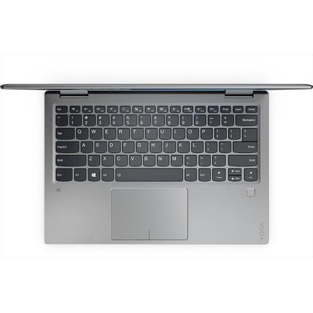 Laptop 2-in-1 Lenovo YOGA 720-13IKB Intel Core i7-7500U 2.70 GHz, Kaby Lake, 13.3", Full HD, IPS, Touchscreen, 8GB, 256GB SSD, Intel HD Graphics, Windows 10 Home, Grey