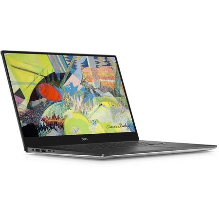 Ultrabook DELL New XPS 15 9560 Intel Core i7-7700HQ 2.80 GHz, Kaby Lake, 15.6", UHD, Touchscreen, InfinityEdge, 16GB, 1TB SSD, nVIDIA GeForce GTX 1050 4GB, Windows 10 Pro, Silver