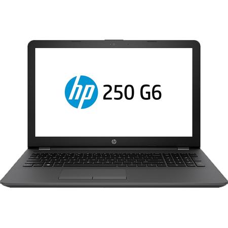 Laptop HP 250 G6 Intel Celeron N3060 1.60 GHz, 15.6", 4GB, 500GB, DVD-RW, Windows 10 Home, Black