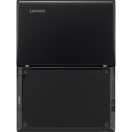 Laptop Lenovo V510-15IKB, Intel Core i5-7200U 2.50 GHz, Kaby Lake, 15.6", Full HD, IPS, 4GB, 1TB, DVD-RW, Intel HD Graphics 620, FPR, Free DOS, Black