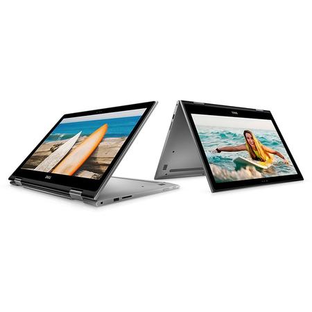 Laptop 2 in 1 Dell Inspiron 5579 Intel Core i7-8550U up to 4.00 GHz, Kaby Lake R, 15.6", Full HD, IPS, Touchscreen, 16GB, 512GB SSD, Intel UHD Graphics 620, Windows 10 Pro, Gray