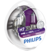 Set 2 Becuri auto far halogen Philips H7 Vision Plus, +60%, 12V, 55W
