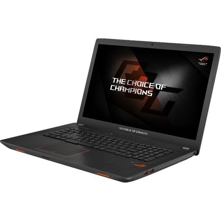 Laptop ASUS Gaming 17.3 ROG GL753VE, FHD, Intel Core i7-7700HQ,  8GB DDR4, 1TB 7200 RPM, GeForce GTX 1050 Ti 4GB, Endless OS
