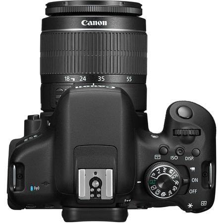 Camera foto EOS750D 18-55S+50MM, 24.2 MP,ISO 100-12800 (maxim 25600), 19 puncte focus