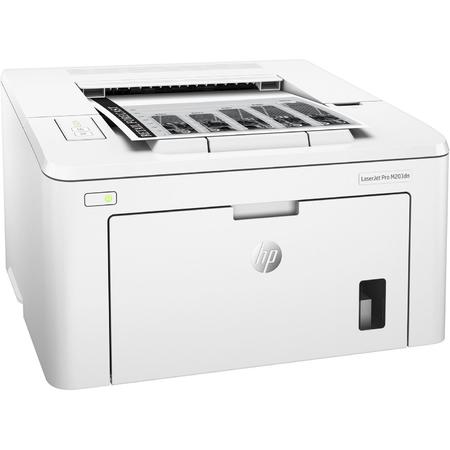 Imprimanta HP LaserJet Pro M203dn, laser, monocrom, format A4, retea