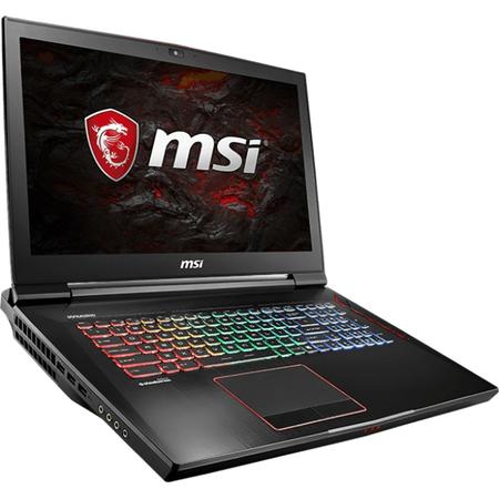 Laptop MSI Gaming 17.3'' GT73EVR 7RF Titan Pro, FHD 120Hz 5ms, Procesor Intel Core i7-7700HQ, 16GB DDR4, 1TB 7200 RPM + 256GB SSD, GeForce GTX 1080 8GB, Win 10 Home, Black, RGB Backlit