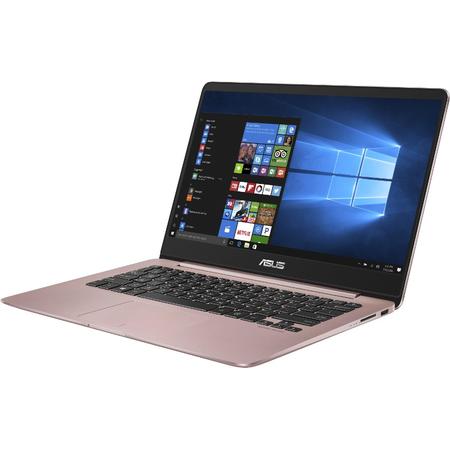 Ultrabook ASUS 14'' ZenBook UX430UA, FHD, Procesor Intel Core i7-8550U, 8GB, 256GB SSD, GMA UHD 620, Win 10 Home, Rose Gold
