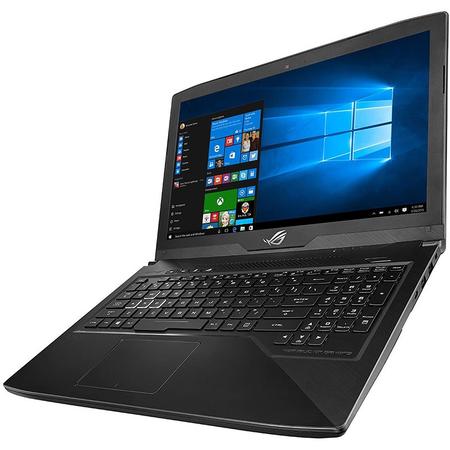Laptop ASUS Gaming 15.6'' ROG GL503VM, FHD 120Hz, Procesor Intel Core i7-7700HQ, 8GB DDR4, 1TB + 128GB SSD, GeForce GTX 1060 3GB, FreeDos, Black