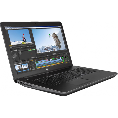 Laptop HP 17.3'' ZBook 17 G3, FHD, Procesor Intel Core i7-6700HQ, 8GB DDR4, 1TB 7200 RPM + 256GB SSD, Quadro M1000M 2GB, FingerPrint Reader, Win 7 Pro + Win 10 Pro