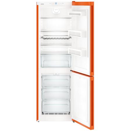 Combina frigorifica CNno 4313, NoFrost, 304 L, Clasa E, Portocaliu