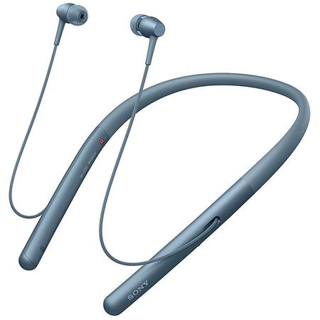 Casti in ear Sony WI-H700L, HI-Res, Wireless, Bluetooth, NFC, Albastru