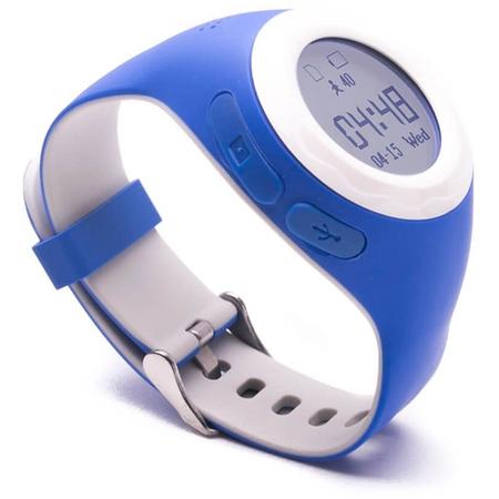 Smartwatch E-boda Safe Kids, GPS, SIM, monitorizare copii, Blue