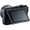 Aparat foto Mirrorless Canon EOS M100, 24.2 MP, Black + Obiectiv 15-45 mm