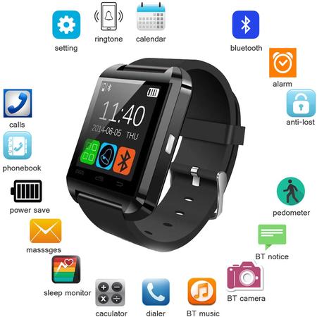 Ceas Smartwatch E-Boda Smart Time 100, Negru