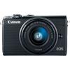 Canon Aparat foto Mirrorless EOS M100, 24.2 MP, + Obiectiv 15-45 mm + Obiectiv 22 mm