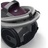 Bosch Aspirator fara sac 3A BGC05AAA1, 700 W, 1.5 l, filtru igienic PureAir, Easy Clean, negru/mov