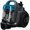 Bosch Aspirator fara sac 3A BGS05A220, 700 W, 1.5 l, filtru igienic PureAir, Easy Clean, negru/albastru