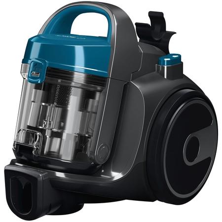 Aspirator fara sac 3A BGS05A220, 700 W, 1.5 l, filtru igienic PureAir, Easy Clean, negru/albastru