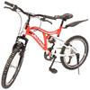 Velors Bicicleta 20" 2059A, pentru copii, Alb/Rosu