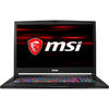 Laptop MSI Gaming 17.3'' GS73 Stealth 8RE, FHD 120Hz 3ms, Procesor Intel Core i7-8750H, 16GB DDR4, 1TB + 128GB SSD, GeForce GTX 1060 6GB, No OS, Black, Per Key RGB Backlit