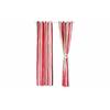 Heinner Set 2 draperii HR-DR140-RED01, 140 x 270 cm, dungi rosii