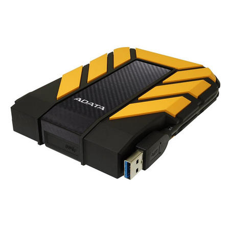 HDD extern HD710 Pro 1TB IP68  2.5", USB 3.1, plastic si silicon, rezistent la socuri, galben