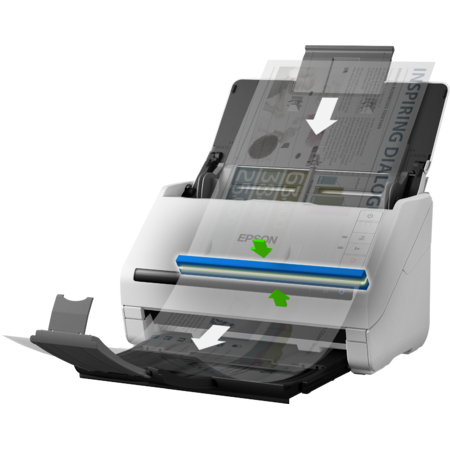 Scanner Epson WorkForce DS-530, format A4, tip sheetfed