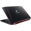 Laptop Acer Gaming 17.3'' Predator Helios 300 PH317-51, FHD IPS, Procesor Intel Core i7-7700HQ, 16GB DDR4, 256GB SSD, GeForce GTX 1050 Ti 4GB, Linux, Black